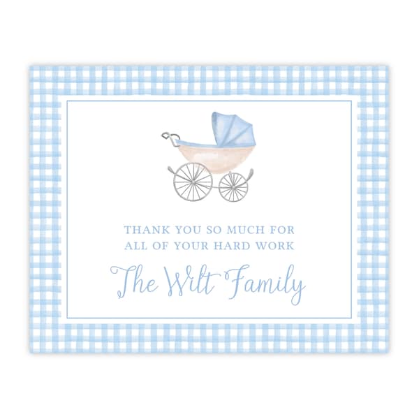 Printable Baby Boy Thank You Sign 8x10, Labor and Delivery Thank You, New Baby Gift Basket, Delivery Nurse Thank You Gift, NICU Thank You