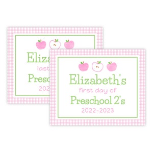 AFDRUKBAAR Terug naar school-bord | Eerste en laatste schooldag | Bewerkbare 8 x 10 Corjl-sjabloon | Digitale download voor kinderen fotorekwisiet | 201