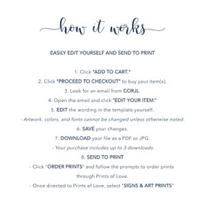 a printable instructions for how to print