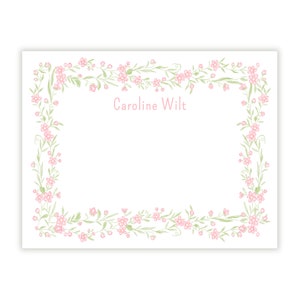 Printable Stationery for Women, Personalized Stationery, Printable Note ...