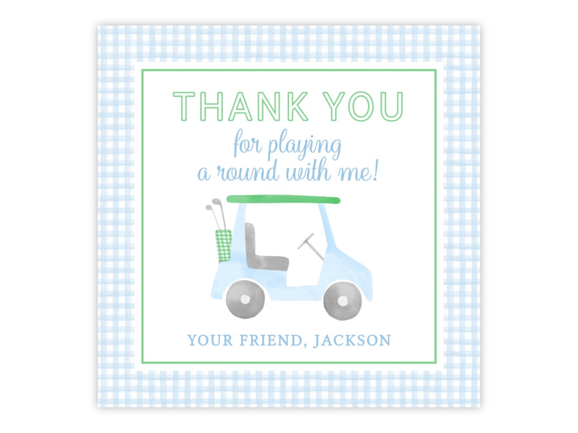 Printable Golf Party Favor Tags Golf Birthday Party Favors - Etsy