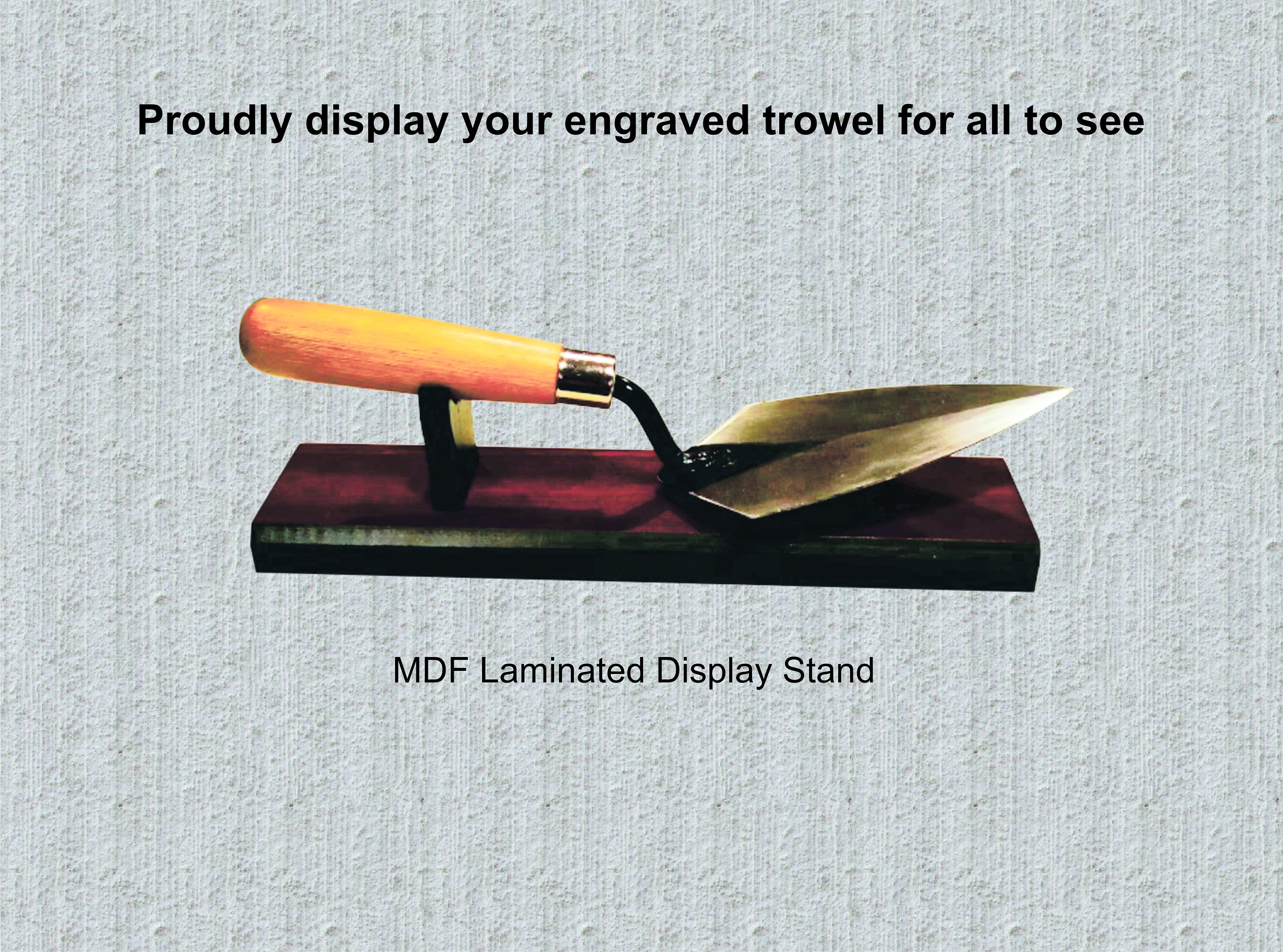 Custom Engraved Mason Trowel,Personalized Hand Trowel