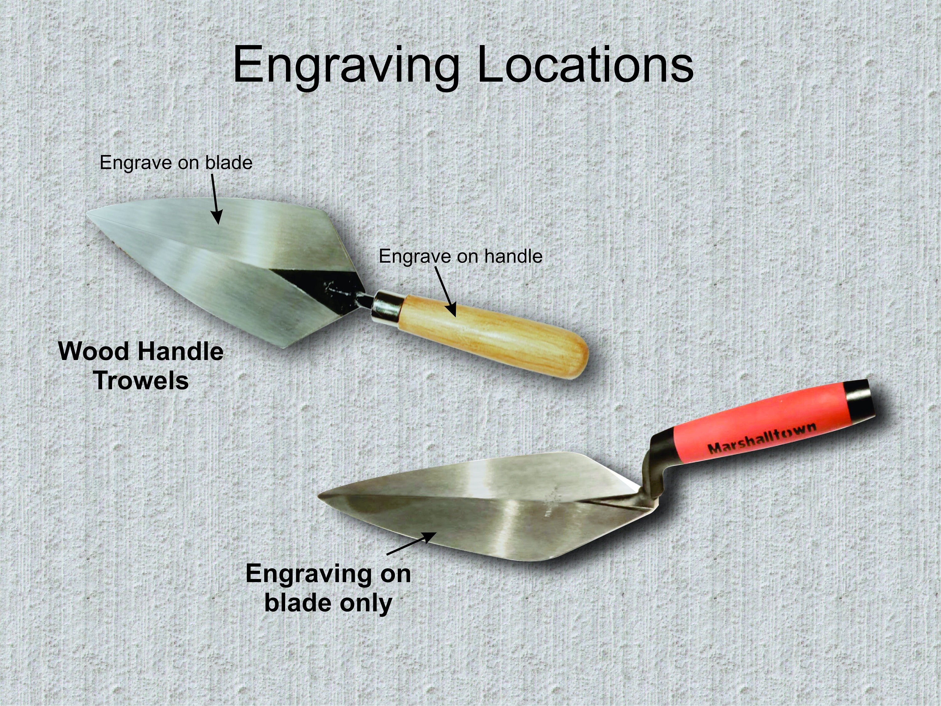 Custom Engraved Mason TrowelPersonalized Hand Trowel Etsy