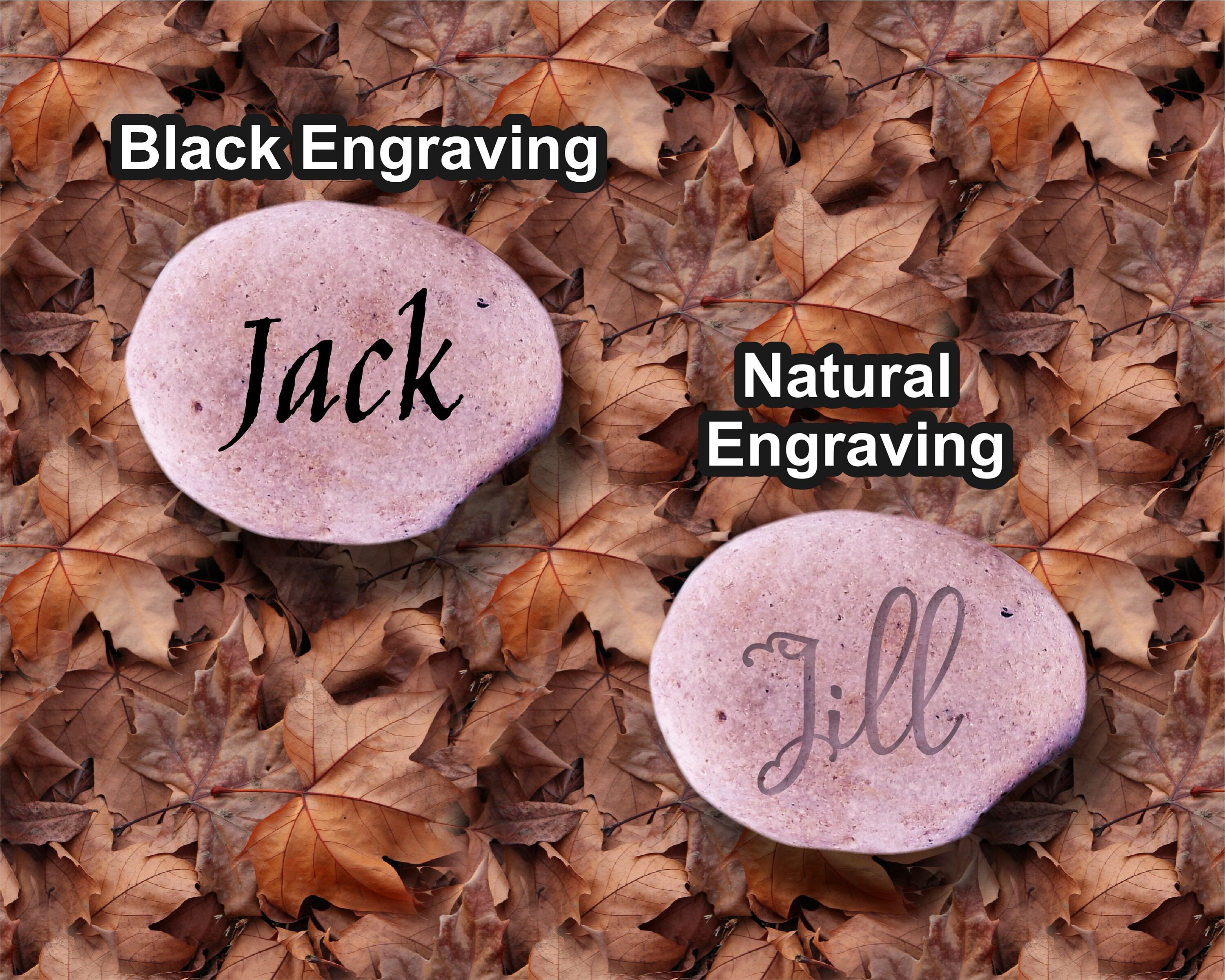 Engraved Rocks, Extra Large Engraved Rocks, 6 - 6 3/4 Inch - Etsy