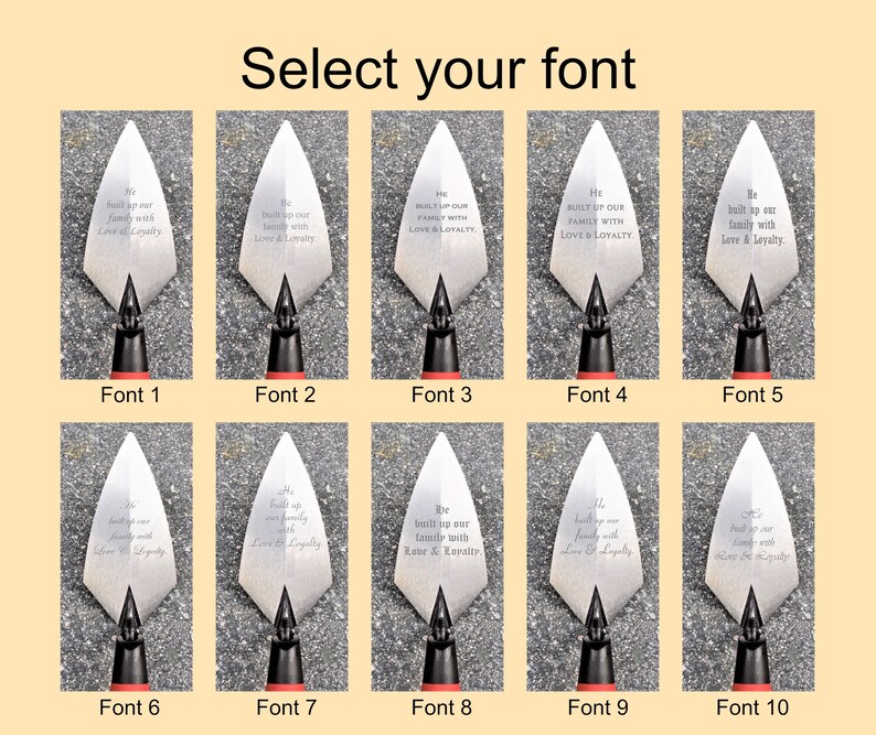 Custom Engraved Mason TrowelPersonalized Hand Trowel Etsy