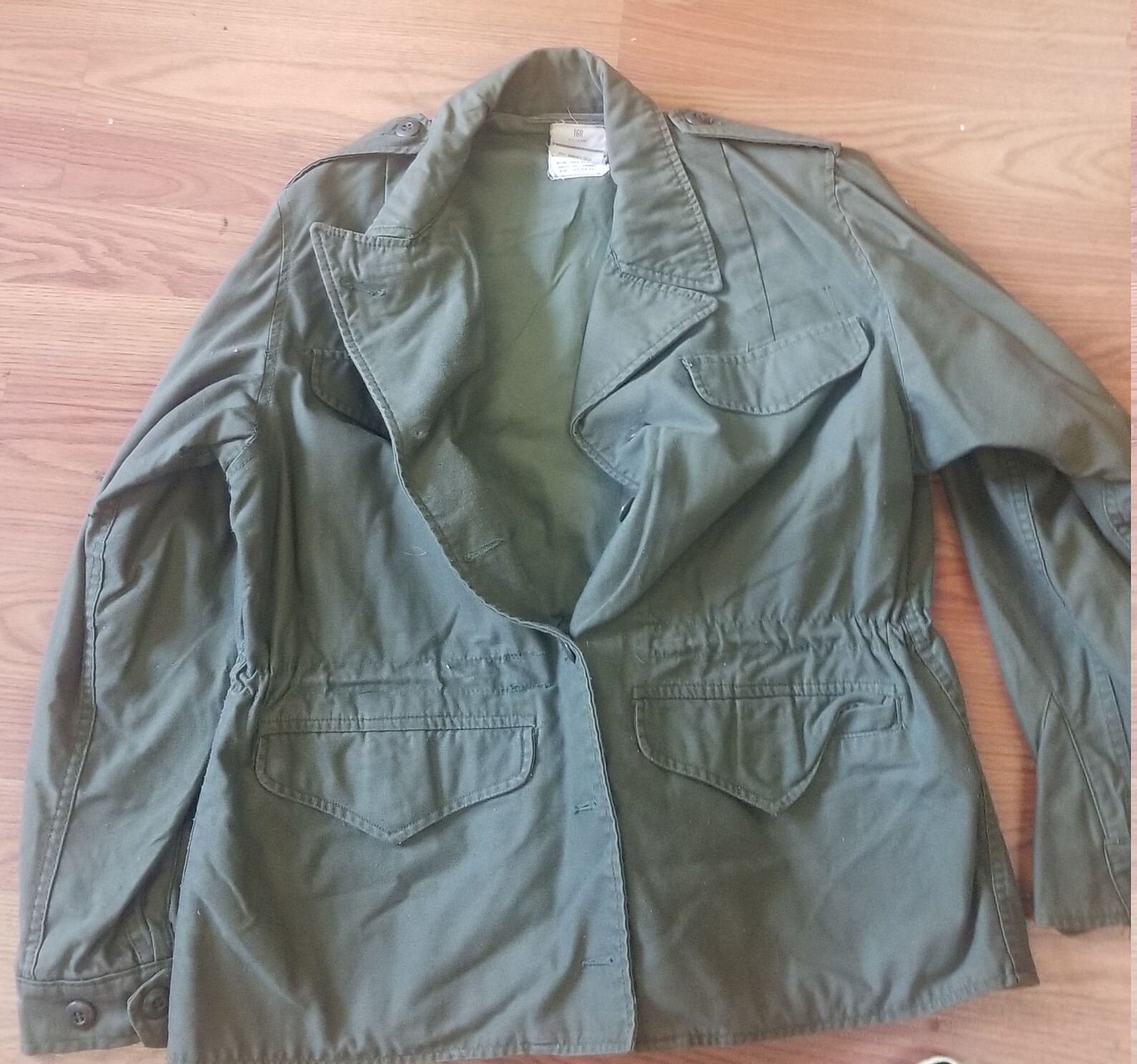Womens army Fatigue jacket womens 16r army jacket army | Etsy