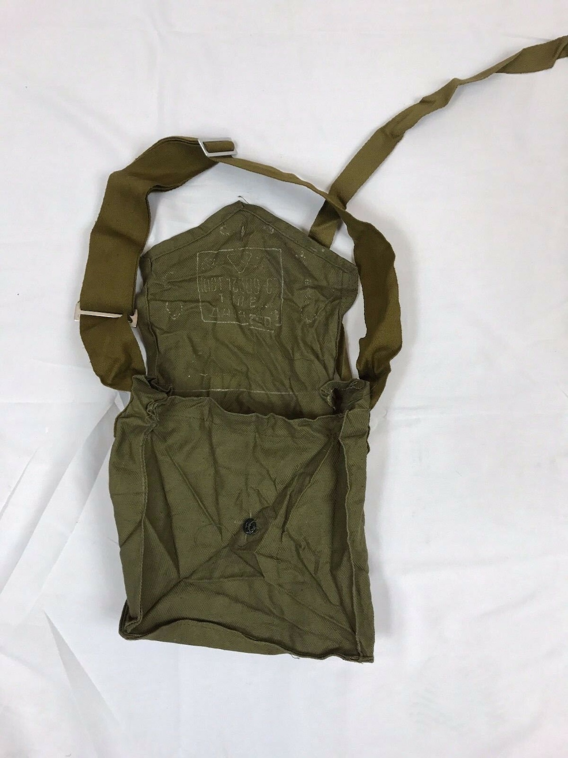 Russian Soviet Military Surplus Gas Mask Bag Russian Vintage Etsy