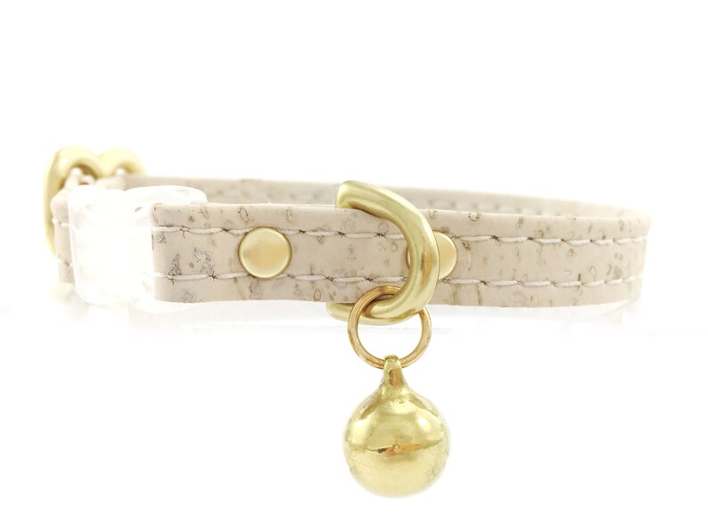 off white cat collar