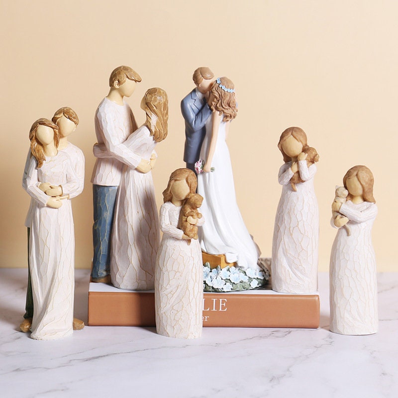 Cake topper willow tree best sale