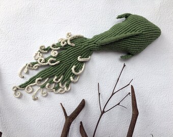 Macrame Ocean decor/ Nautical Wall Art /Macrame Whale/Fiber Sculpture