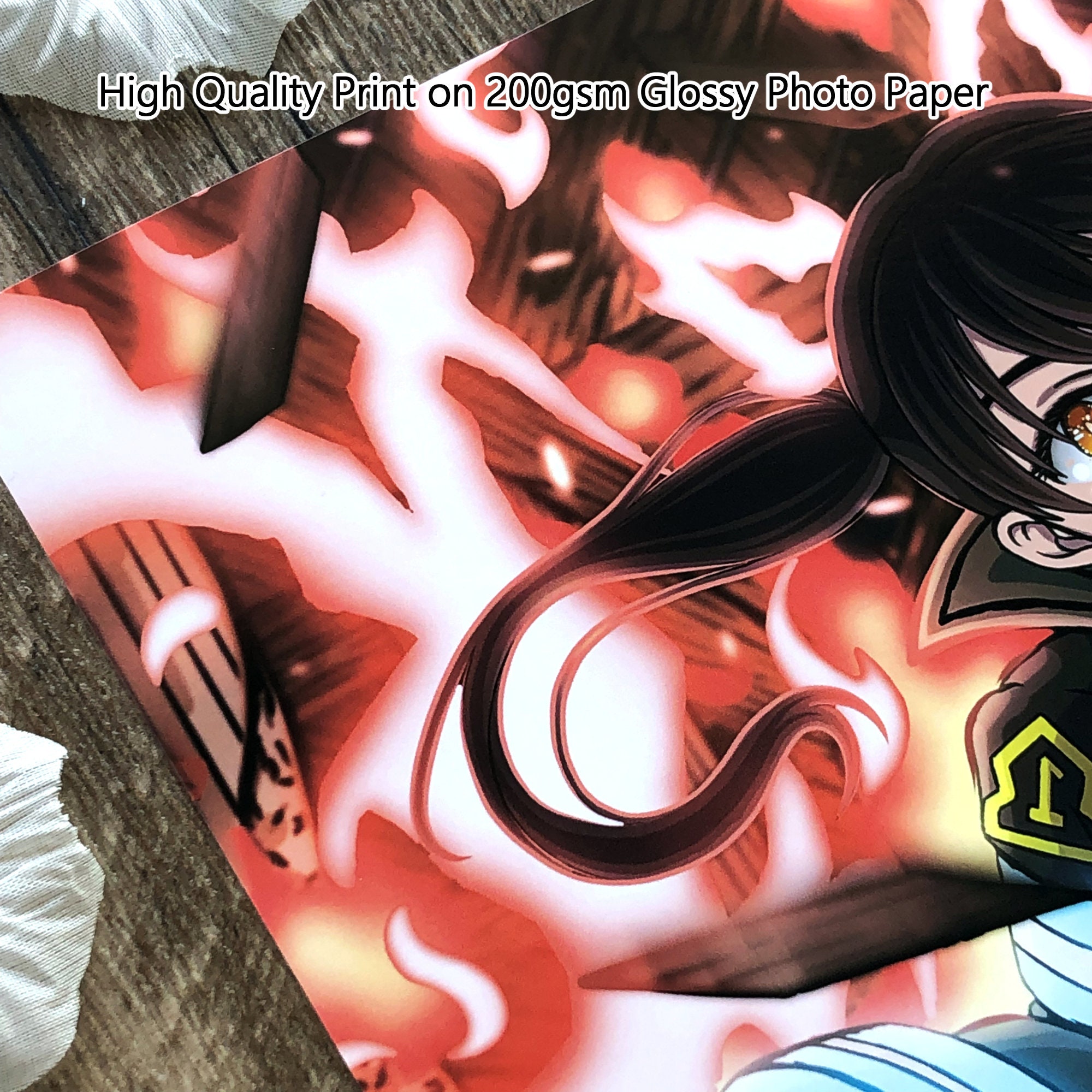 Tamaki Fanart Print | by Xenaheliodor | Fire Force | Tamaki