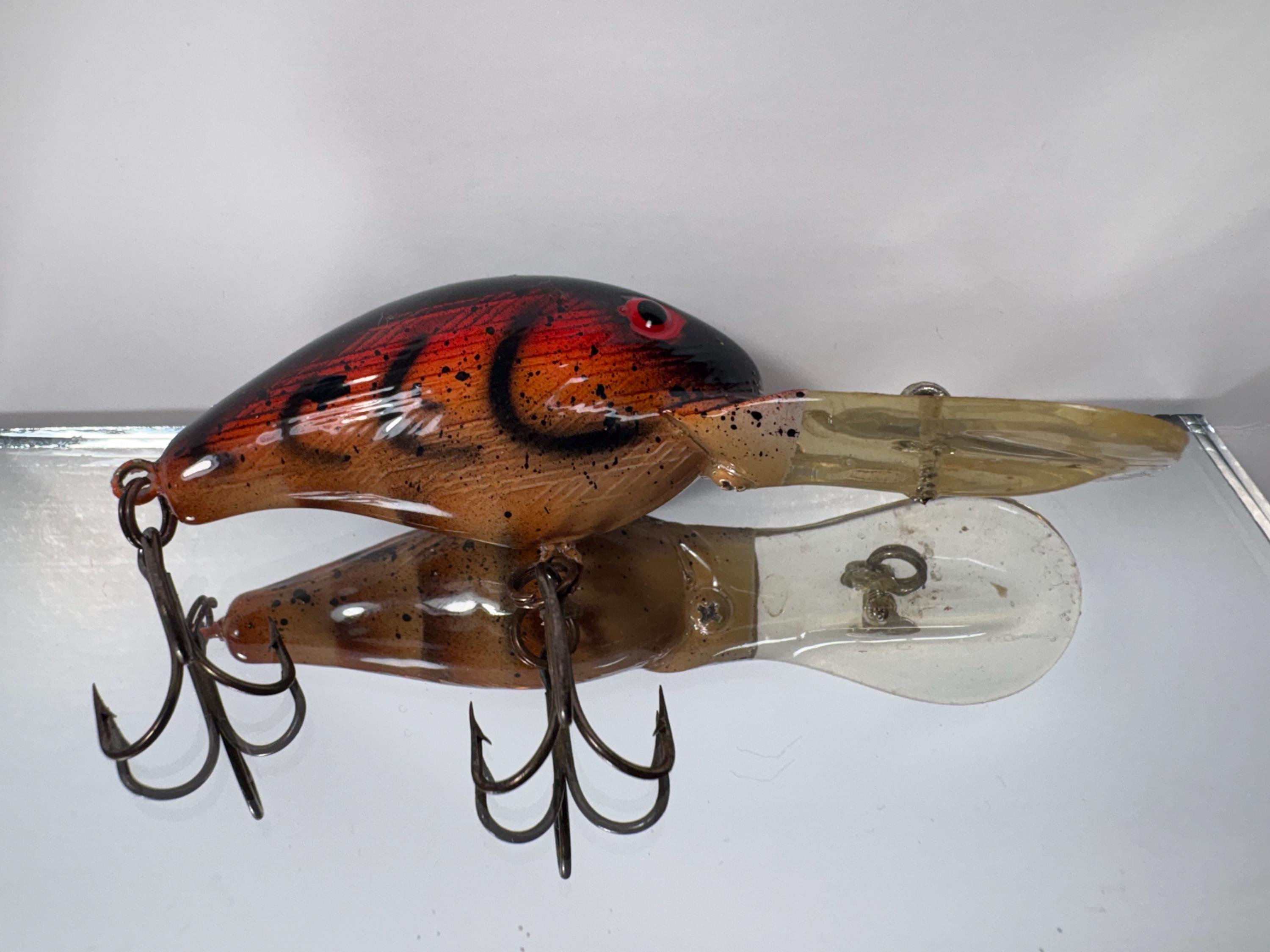 decorating metal fishing boxes Vintage Tackle Box Rusty Exterior Sporting Goods Home Cabin Beach Decor Craft Box and reel and features handle_style__D Color:Red (without glide plate) Tru-Turn 303G Blood Red