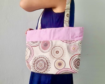 Zipper Tote Bag