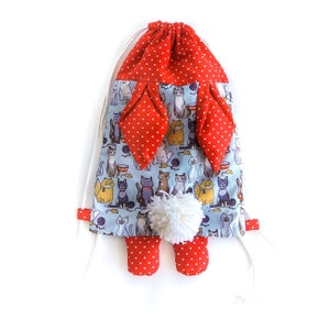 Hase String Taschenmuster