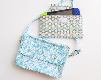 Game console Bag  and Pouch pattern together.