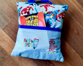 Patrón de almohada de lectura