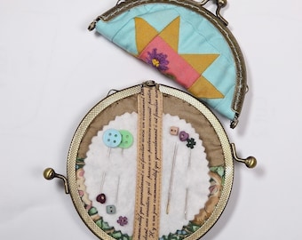 Needle Pouch PDF Sewing Pattern and Paper Piecing Pattern