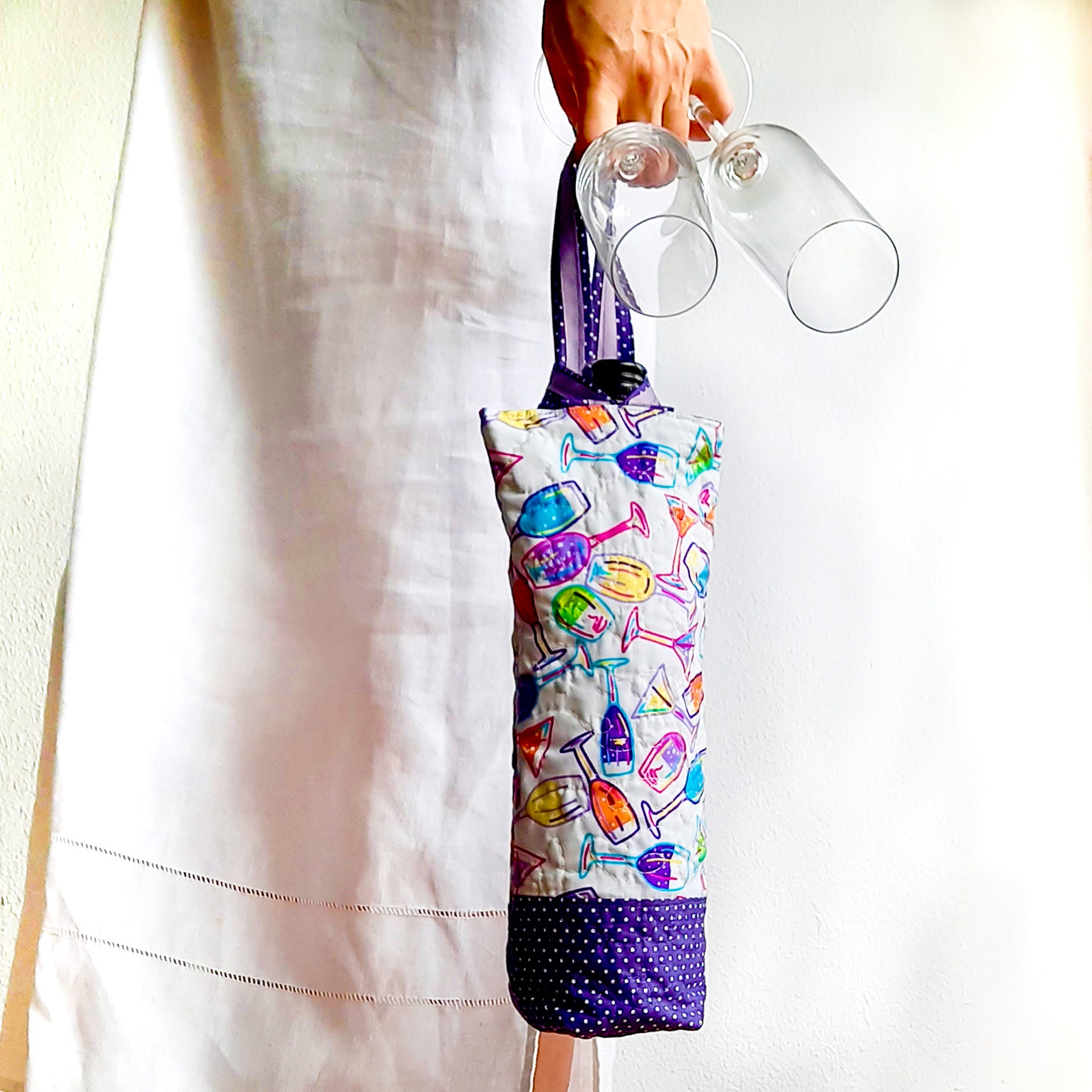 Wine Bottle Carrier Pattern/ 3 Variation Etsy