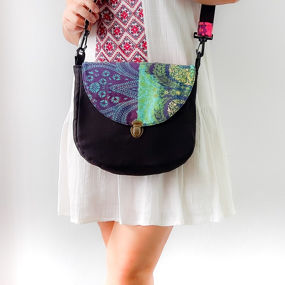 Saddle Bag PDF sewing pattern Etsy