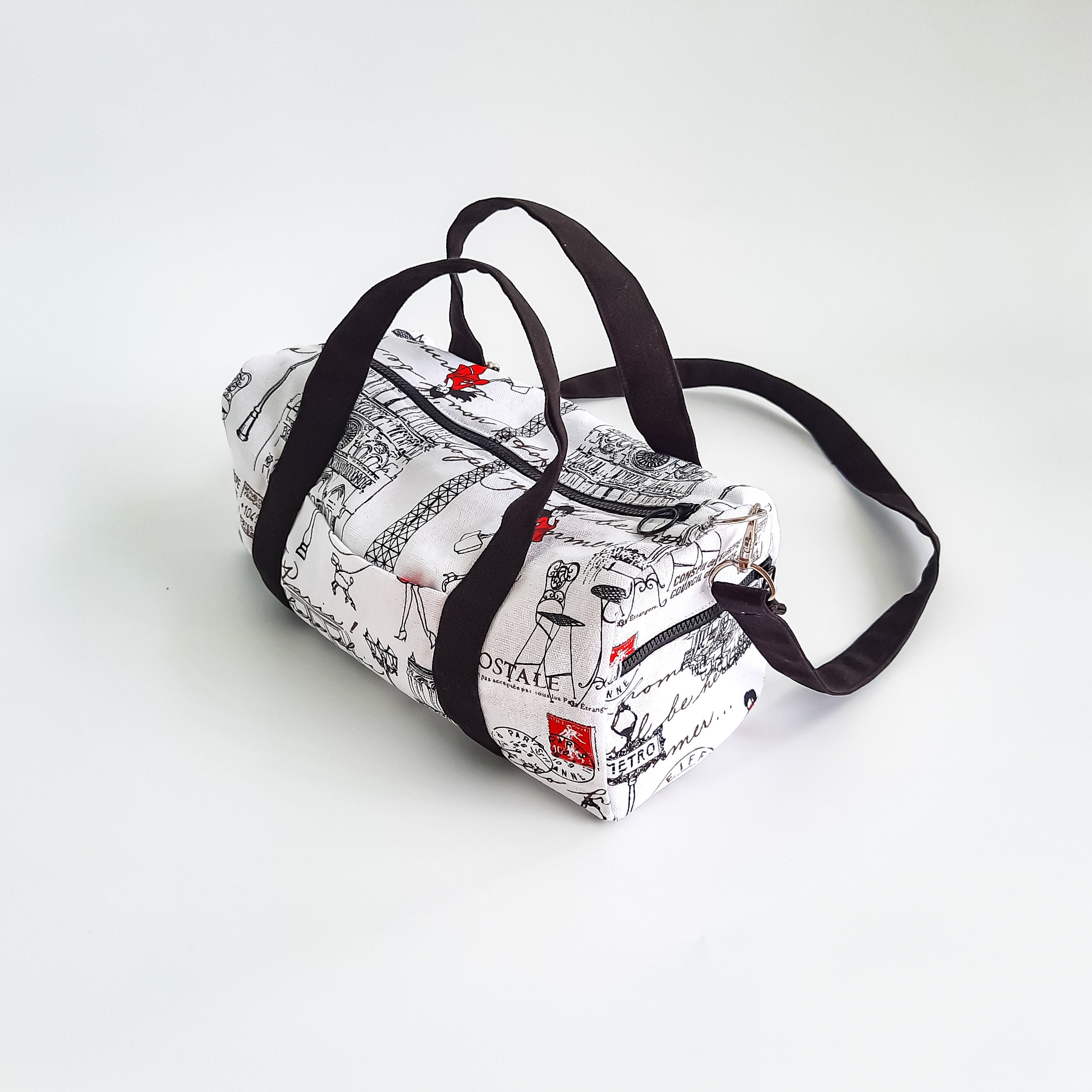 Duffel Bag Sewing Pattern/ 3 Sizes With Youtube Tutorial Etsy