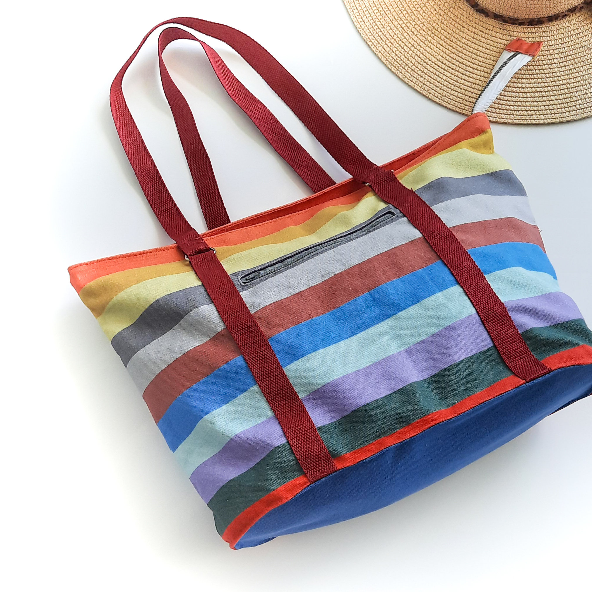 Summer Beach Bucket Bag Pattern Etsy