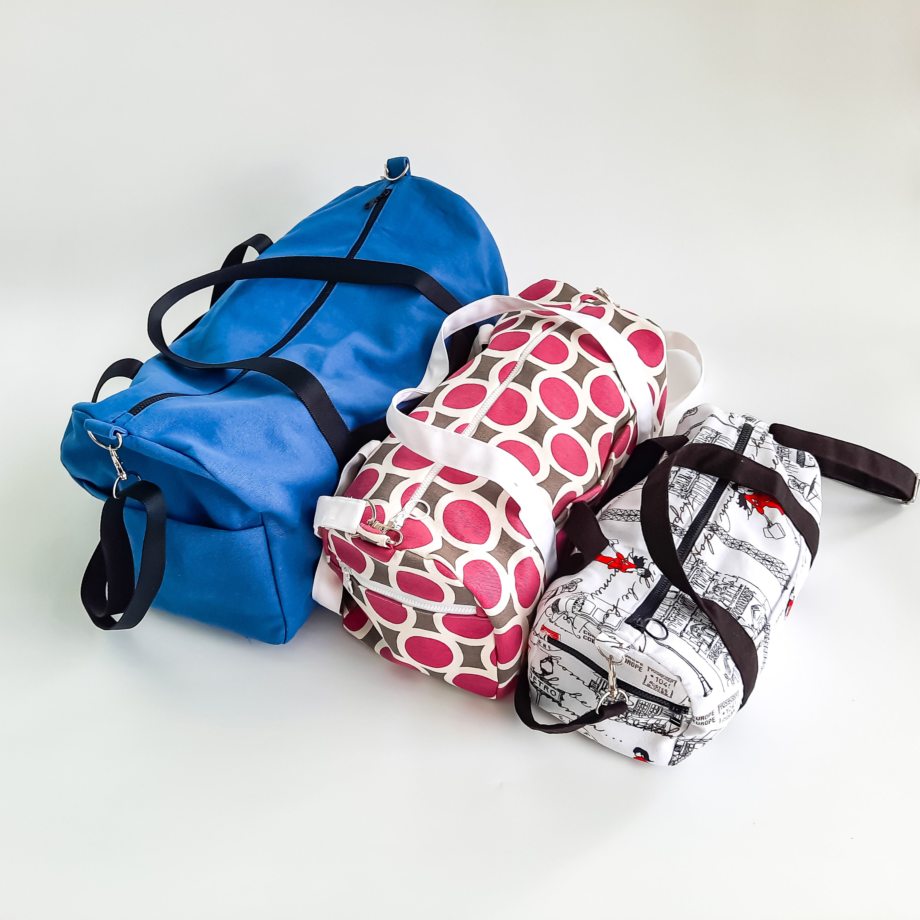 Duffel Bag Sewing Pattern/ 3 sizes with YouTube tutorial Etsy