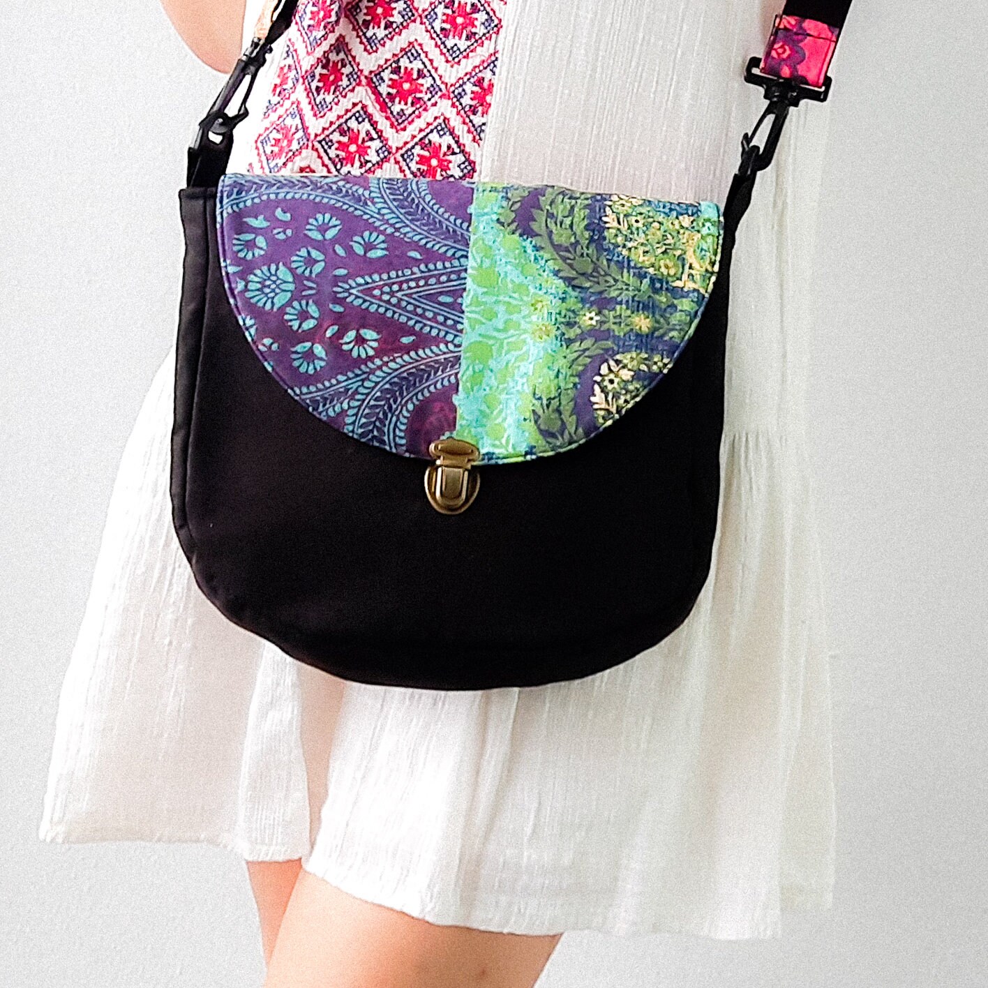 Saddle Bag PDF sewing pattern | Etsy