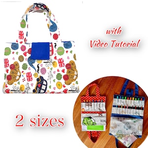 Crayon Bag Pattern / 2 sizes