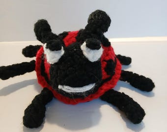 Gehäkelte Amigurumi Lady Bug niedlichen Baby sicher Kinder Haustier Spielzeug niedlichen Marienkäfer einzigartige Muster