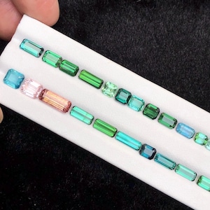 19ct Natural Mix Colors Tourmaline Lot Ethically Sourced
