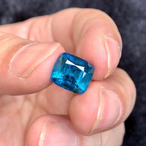 6.5ct Royal Indigo Natural Blue Vibrant Tourmaline Ethically Sourced