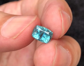 2.2 Carats Natural Lagoon Blue Tourmaline Ethically Sourced from Afghanistan