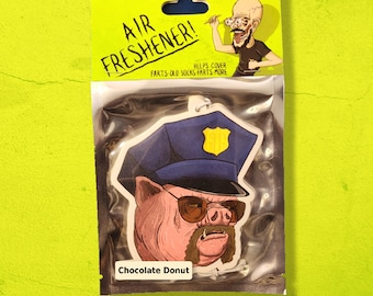 Thin Blue Swine air freshener