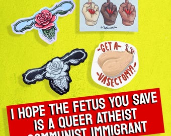 Reproductive Rights sticker pack