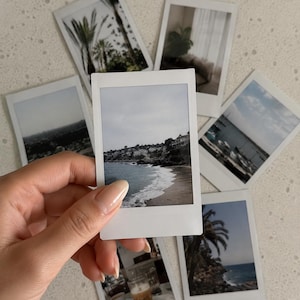 Turn Your Photos into Polaroids | Instax Fujifilm Photos | Custom Mini Prints | Aesthetic Personalized Photos image 1