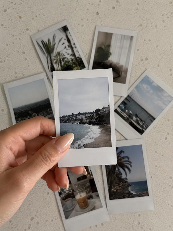 Turn Your Photos into Polaroids | Instax Fujifilm Photos | Custom Mini Prints | Aesthetic Personalized Photos
