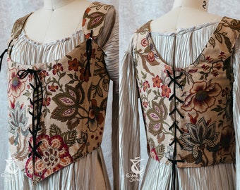 Renfair Stay/corset, back and front lace version
