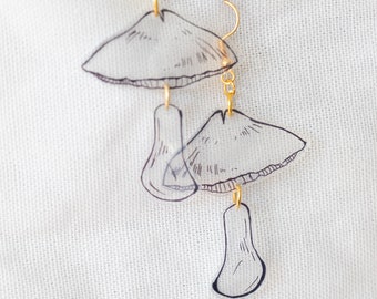 Mushroom Earrings