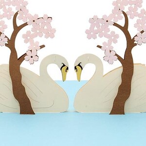 My Swan & Only - Carte d'amour pour les fiançailles, anniversaire de mariage, amitié de la Saint-Valentin,