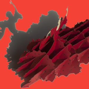 Carte pop-up DANSEUSE DE FLAMENCO - OLE ! Âme andalouse espagnole - Cadeau de danse 3D - Duende de flamenco - Carte faite main - Cadeau Bailaora 3D passionné