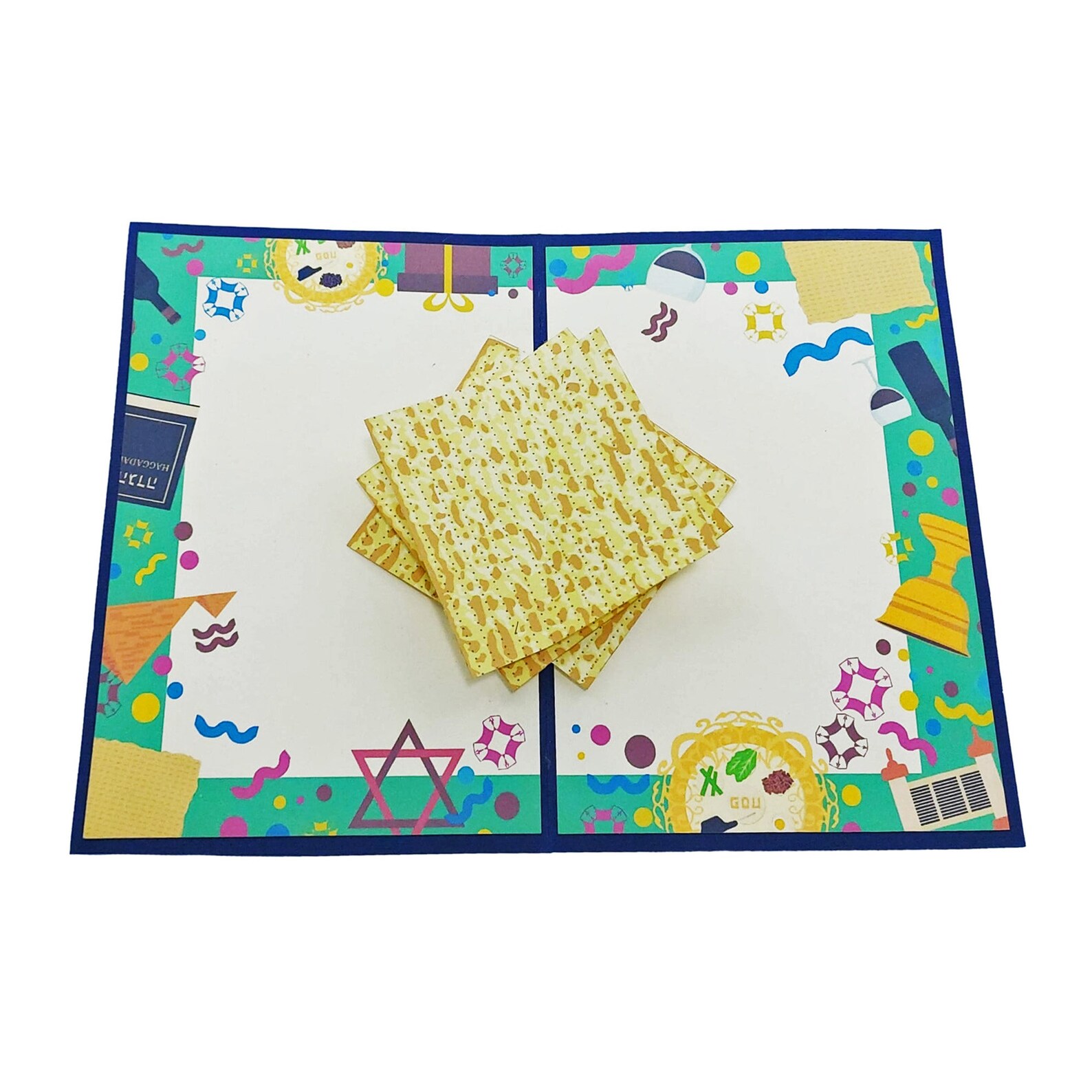 HAPPY PASSOVER Pesach Jewish Pop up Card Etsy