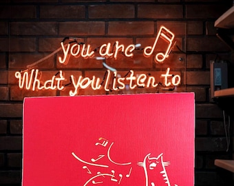 Cat Karaoke-verjaardagskaart: 3D-pop-up grappige muziekkaart