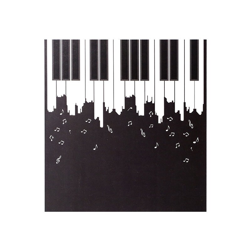 3D Klappkarte Piano – Pop-up Grußkarte Mit Klavier-Motiv, Für Konzert, Geburtstag Oder Als Gutscheinkarte