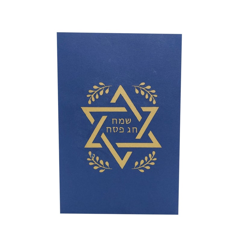 HAPPY PASSOVER Pesach Jewish Pop up Card Etsy