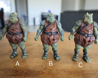 3 1983 Star Wars Gamorrean Guard Action Figures