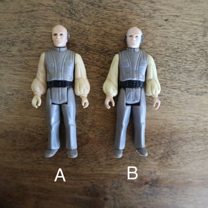Vintage 1980 Star Wars Empire Strikes Back Lobot Figure