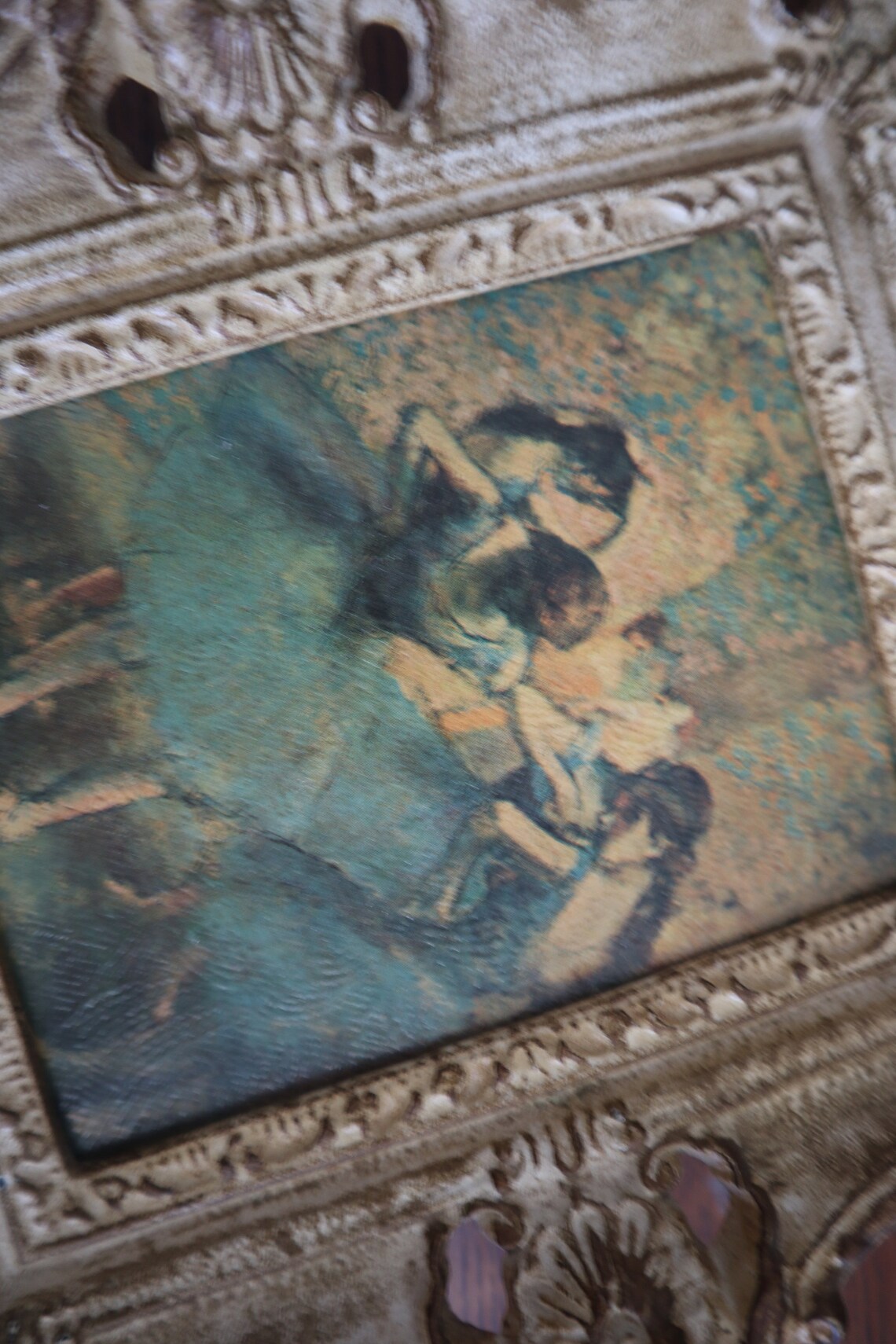 Vintage Art Frames Set of 2 Etsy