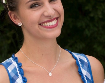 Beldacci - Ladies *WIESN SPECIAL* necklace with gold-plated center - 925 sterling silver