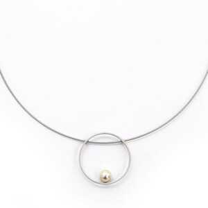 Beldacci Minimalist necklace with Swarovski® pearl