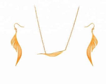 Beldacci - Golvende ketting + oorbellen voor dames